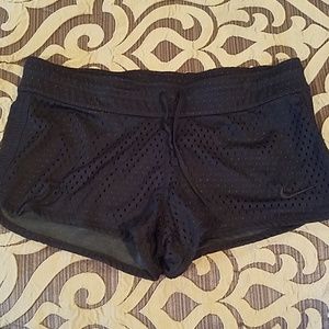 Small Black Nike Mesh Shorts
